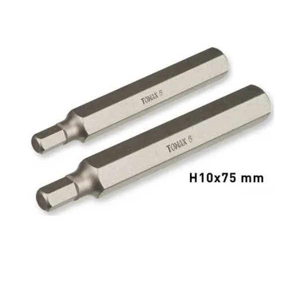 TOMAX Allen Otomotiv Bits Uç HEX 5 H10x75 mm 8 Adet