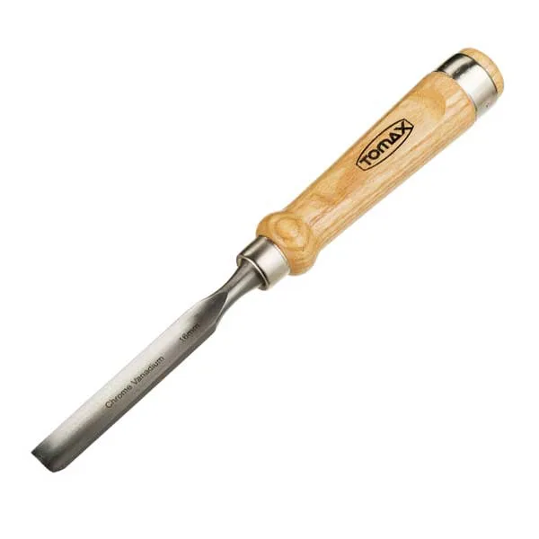 Tomax Oluklu İskarpela Ahşap Saplı 6 mm